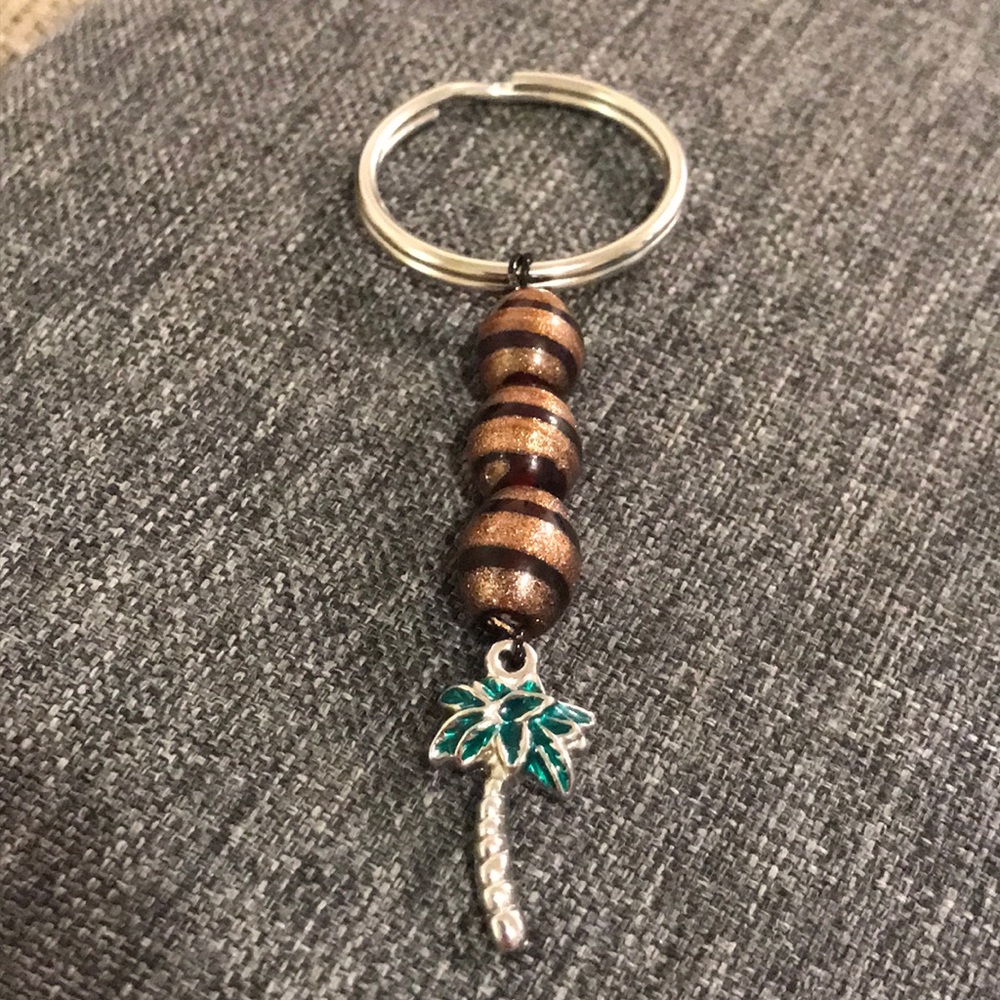 Palm tree keychain🌴